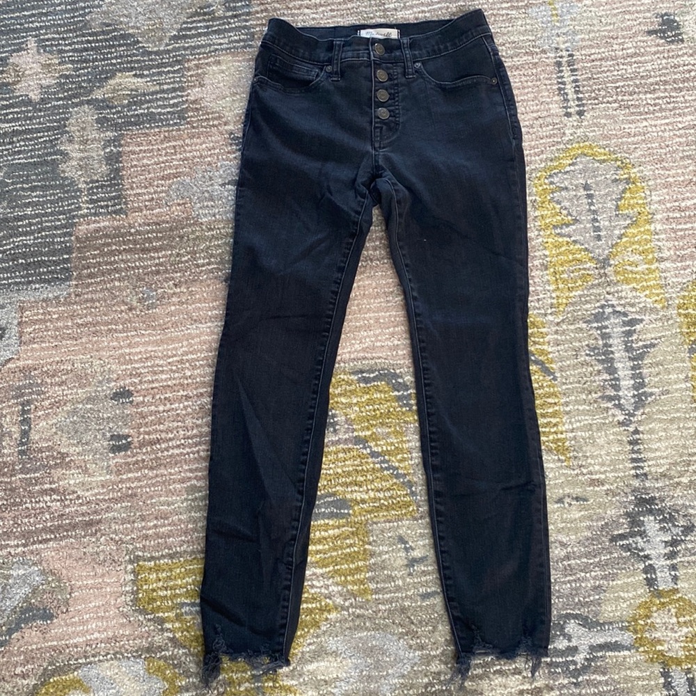 Petite Madewell 9” High Rise Skinny Jeans
